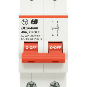 L&T BE204000 40A DP ISOLATOR